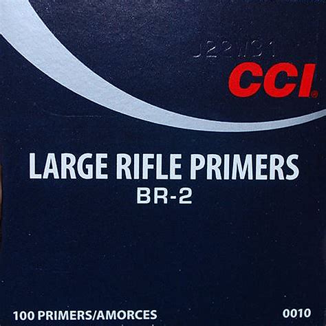 Cci Br2 Large Rifle Primer 100ct Fin Feather Fur Outfitters