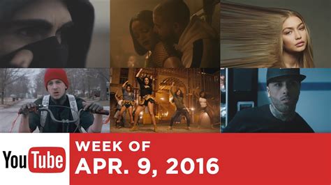 Top 10 Most Popular Songs Week Of April 9 2016 Youtube Youtube