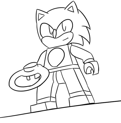 The first video game featuring sonic was published in 1991. Lego Sonic Coloring - Coloring pages allow kids to ...
