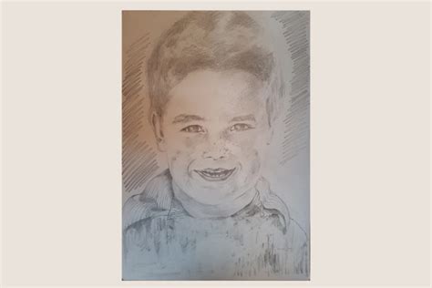Young Boy Sketch Hannah Taviansky