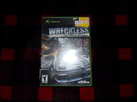 Wreckless The Yakuza Missions Og Xbox 2002 Great Condition