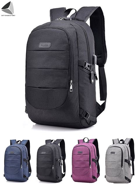 Sixtyshades 17 Inch Laptop Backpack For Women Men Water Resistant Anti