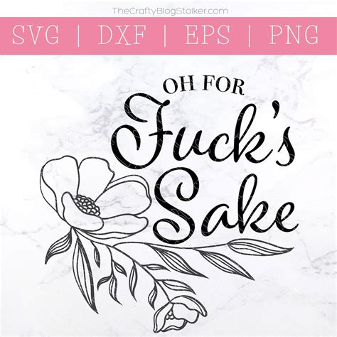 oh for fuck s sake svg funny sayings svg funny adult etsy