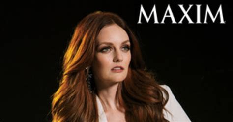 Lydia Hearst Poses In Sexy Black Lingerie For Stripped Down Maxim