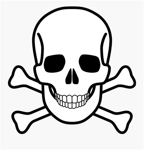 Toxic Skull Free Transparent Clipart Clipartkey