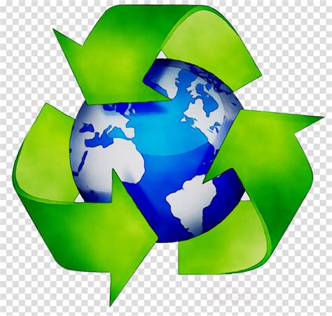 Green Earth Planet With Recycle Symbol Png Clip Art T Vrogue Co