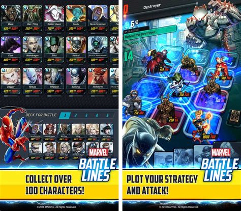 Marvel Battle Lines Game To Launch On Android And Ios On October