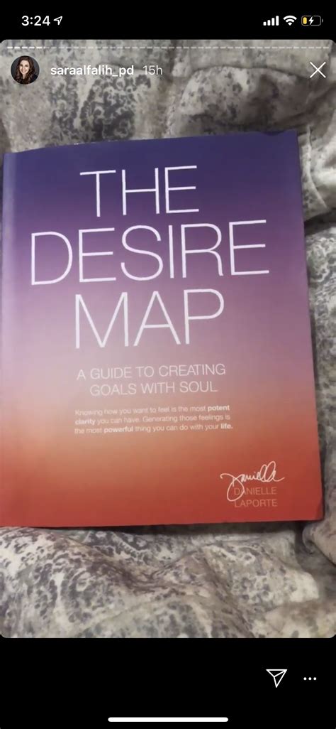 The Desire Map Goals Life