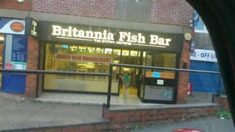 Menu At Britannia Fish Bar Stafford