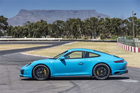 Porsche 911 Carrera Gts Coupé Miami Blue The New 911 Gts Models