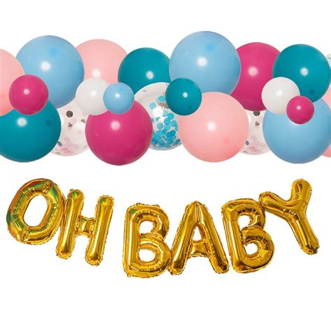 Gender Reveal Party Supplies Balloon Garland Kit Balloon Etsy