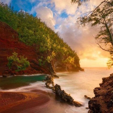 Hana is a relaxing place surrounded by beach and seaside views. Gorgeous. Hana, Maui, Hawaii | Photo by Scott Reither ...