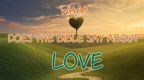 We did not find results for: What does the Bible say About Love - Christian Meditation ...