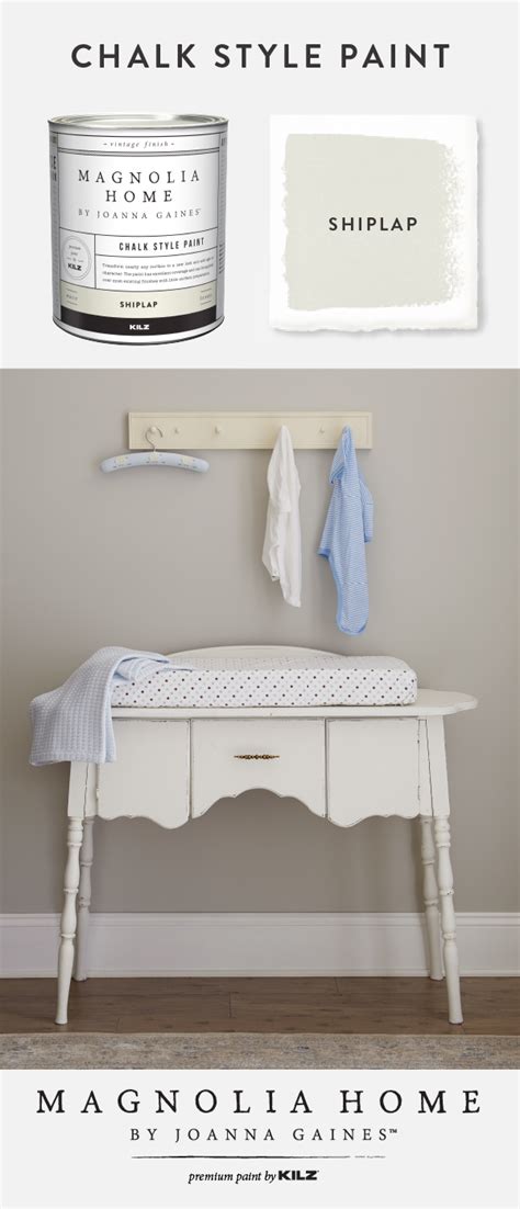 It's been in houses for over 100 years, so for anything that's a classic material you can keep for as long as you want, maintained joanna. Shiplap - Chalk Style Paint | Magnolia homes, Painting ...