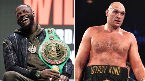 Deontay Wilder Accuses Tyson Fury Of Cheating Ahead Of Their Trilogy