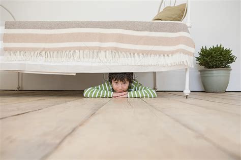 Hiding Under The Bed