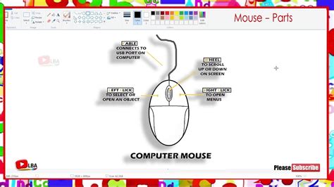 Drawing Computer Mouse Learnbyarts Youtube
