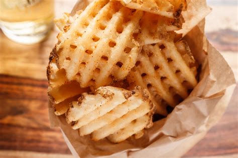 If not, you can splash droplets of water into the oil. Totally Amazing Homemade Waffle Fries Recipe