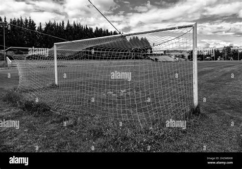 Detail Of Soccer Field Goal Sport And Competition Stock Photo Alamy