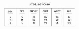Size Chart Women Maisonmanilastore