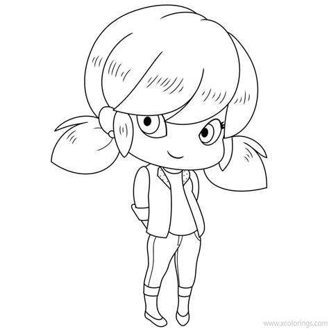 Chibi Miraculous Ladybug Outline Coloring Pages Porn Sex Picture