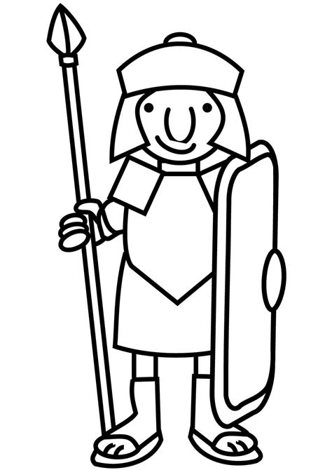 Roman soldier coloring pages free. Simple Coloring Pages Roman Soldiers Wealth Roman Soldier ...