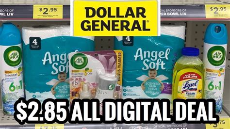 Dollar General All Digital Couponing Deal Any Day Easy Deal 6