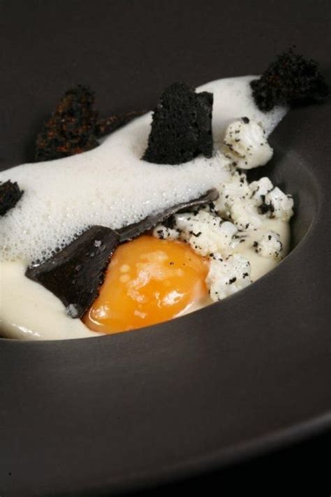 Are you a business owner in barcelona? Egg dish by Chef Paolo Casagrande of Lasarte Restaurante ...