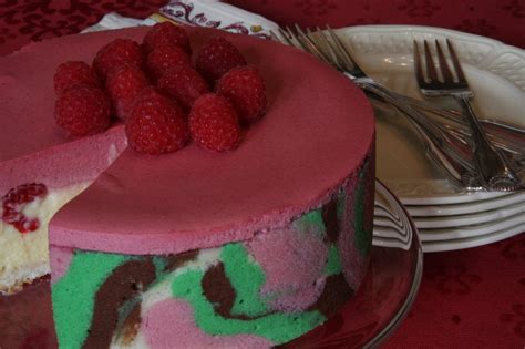 Raspberry And Passion Fruit Mousse Cake Brets Table