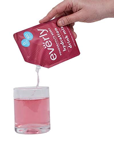 Everly Pomegranate Berry Hydration Drink Mix Powder Sugar Free Keto