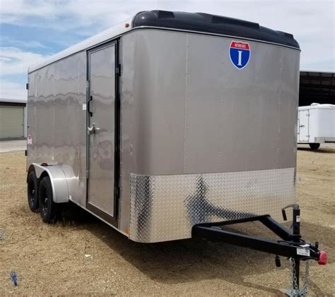 Used Interstate Cargo Enclosed Trailers For Sale Used Enclosed