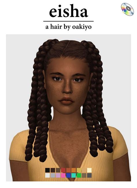 Oakiyo Creating Custom Content For The Sims 4 Patreon Sims Hair