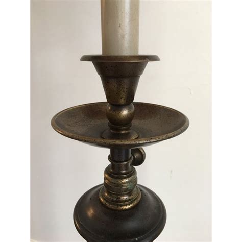 Adjustable Frederick Copper Barley Twist Table Floor Lamp Chairish
