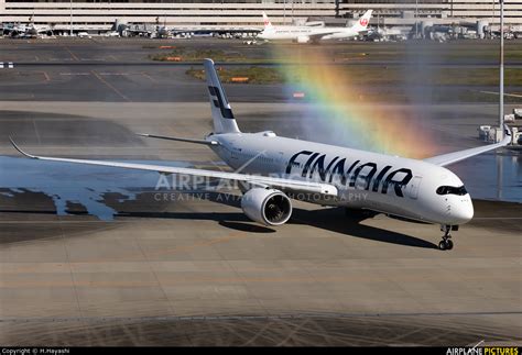 Oh Lwh Finnair Airbus A350 900 At Tokyo Haneda Intl Photo Id