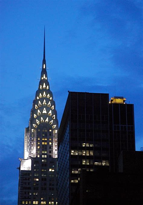 Nyc ♥ Nyc Chrysler Building Crown At Night