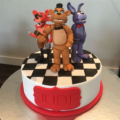 Five Nights At Freddys Cake Fnaf Cakes Birthdays Fnaf Cake