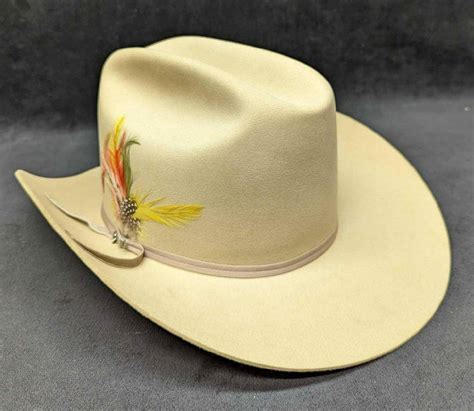 7 12 Stetson Rancher Silver Belly Cowboy Hat Auction