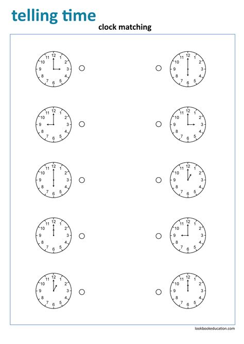 Time Match Worksheet Free Esl Printable Worksheets Made By Teachers