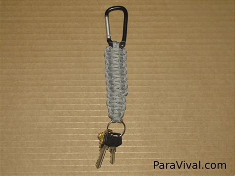 Paracord Keychain Survival Keychain With Carabiner Paracord Keychain
