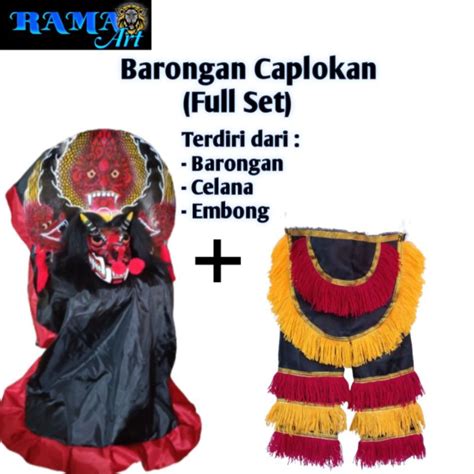 Jual Barongan Caplokan Full Set Shopee Indonesia