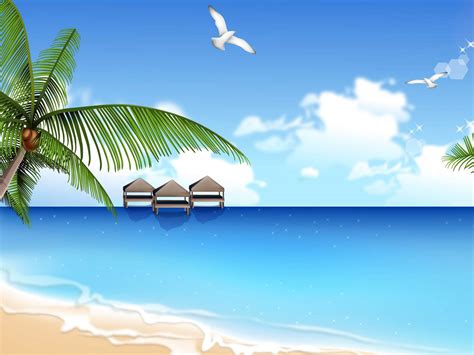 Download wallpapers: Vector Beach