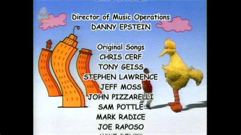 Sesame Street Closing Credits Short 1992 2007 Youtube