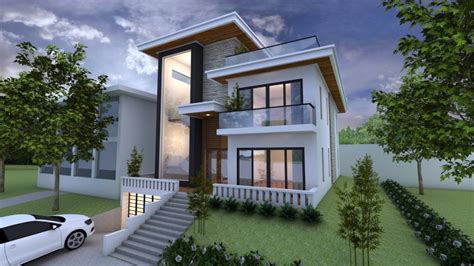 Best Ideas Of Outside Elevation Corner House Design