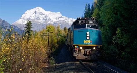 Via Rail Locomotive Mt Robson Travel With Bradley