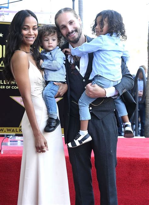 Zoe Saldanas 3 Adorable Sons Make Their Red Carpet Debut On The