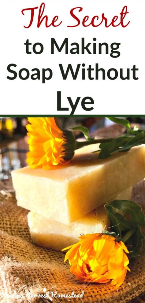 Handmade salt soap is a fun, exfoliating, hard soap bar that is great for the skin and body. Can You Make Soap Without Using Lye? (Here's a Secret ...