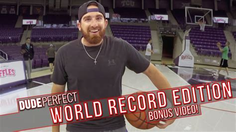 Dude Perfect World Record Edition Bonus Video Youtube