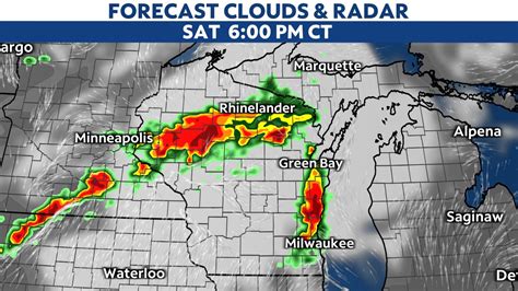 Severe Storms Expected To Impact Wisconsin Through Tonight