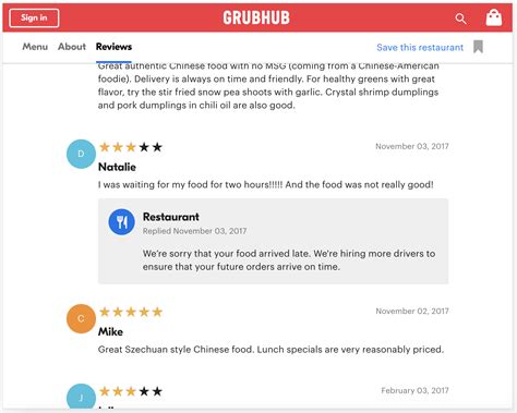 Best Practices for Replying to Reviews - Get Grubhub