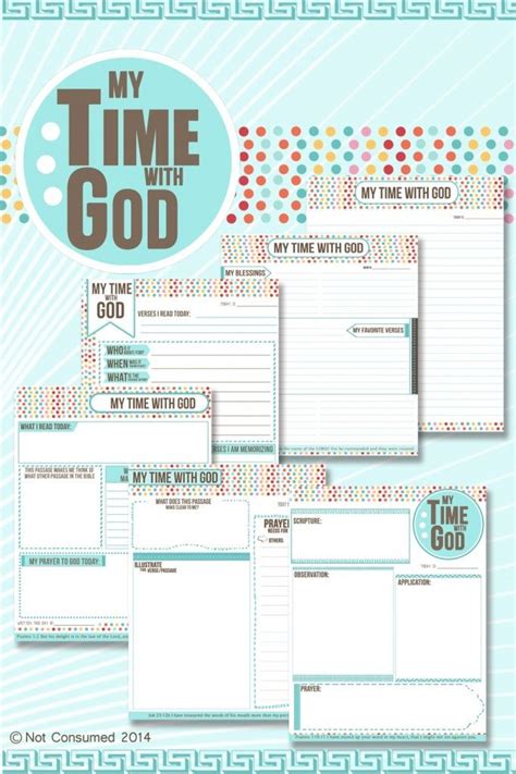 Free Printable Bible Study Journal Pages